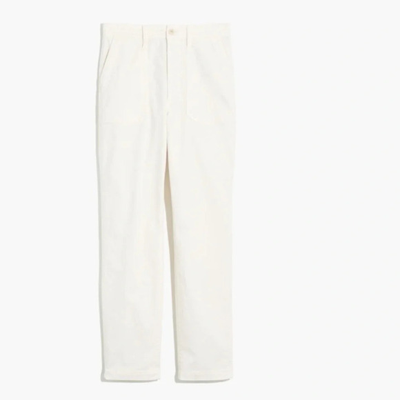 New Madewell The Perfect Vintage Straight Workwear Pant NC368 - Picture 5 of 11